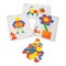 Kaplan Early Learning Company Pattern Blocks and Picture Cards Set